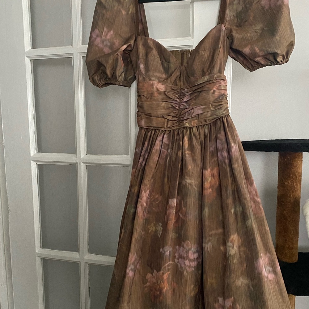 Brock Collection Designer Rosette Dress NWT